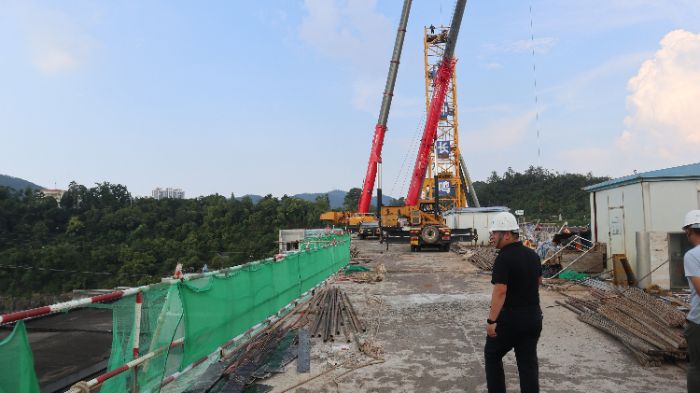 除險(xiǎn)加固工程現(xiàn)場(chǎng) 宋天浩攝